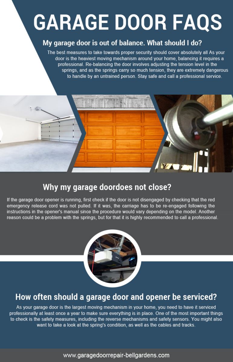 Garage Door Repair Bell Gardens Infographic
